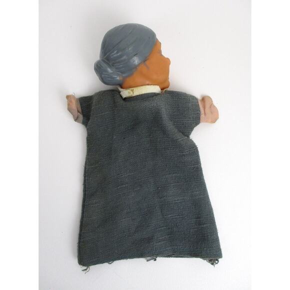 5 Punch and Judy Show Hand Puppets Mister Rogers, Red Riding Hood, Grandma ++++ - Picture 7 of 11